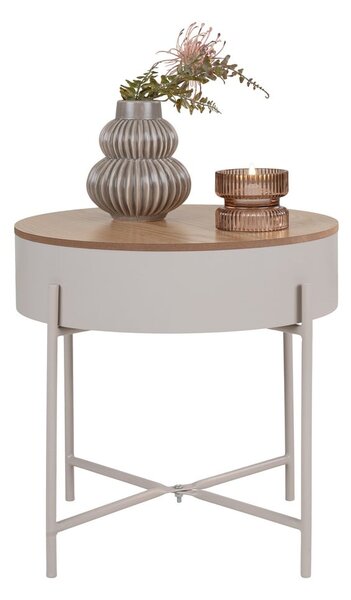 Kovový kulatý odkládací stolek ø 40 cm Sisco – House Nordic
