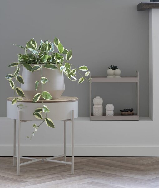 Kovový kulatý odkládací stolek ø 40 cm Sisco – House Nordic