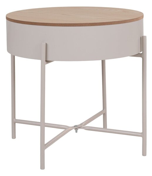 Kovový kulatý odkládací stolek ø 40 cm Sisco – House Nordic