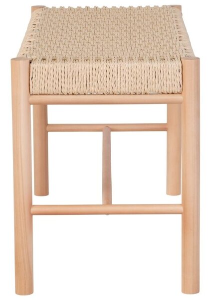 Nordic Living Dřevěná lavice Livia 80 cm