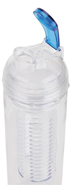 Láhev na vodu a ovoce Bikini Body, 500ml, XD Design, modrá