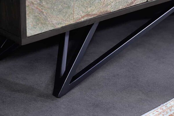Designová komoda Quillon 175 cm přírodní kámen