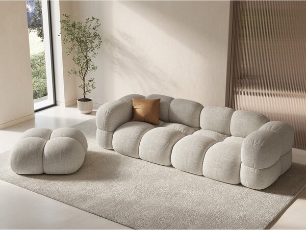 Béžová podnožka Loretto – Cosmopolitan Design
