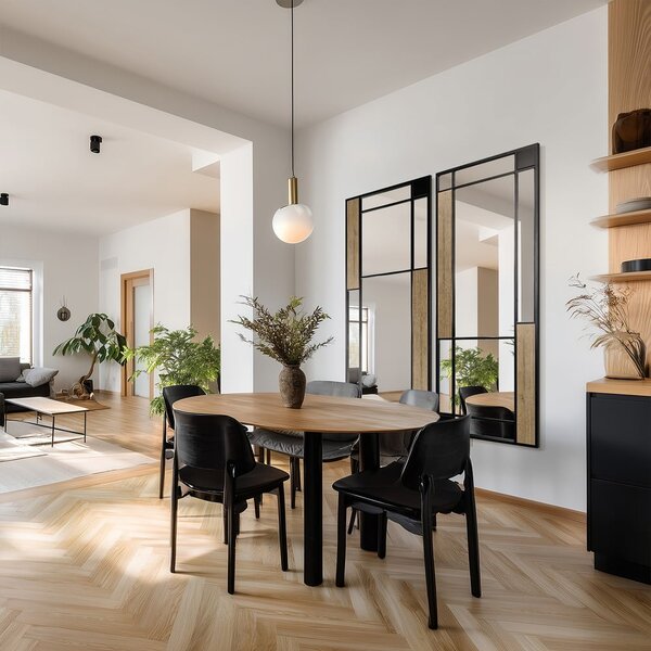 Nástěnné zrcadlo 60x150 cm Loft Two-Tone – Styler