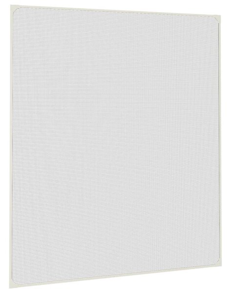 Magnetická okenní síť proti hmyzu bílá 120 x 140 cm 153853