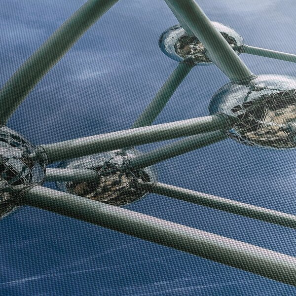 Obraz - atomium v Bruselu (210x100 cm)
