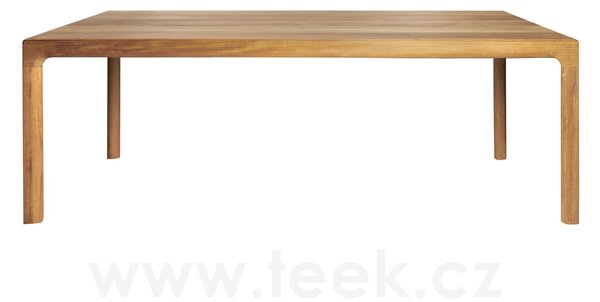 Tribu Teakový jídelní stůl Illum, Tribu, obdélníkový 212x100x76 cm, rám teak, deska teak