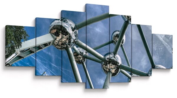 Obraz - atomium v Bruselu (210x100 cm)