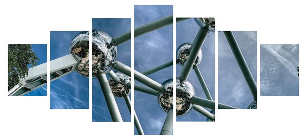 Obraz - atomium v Bruselu (210x100 cm)
