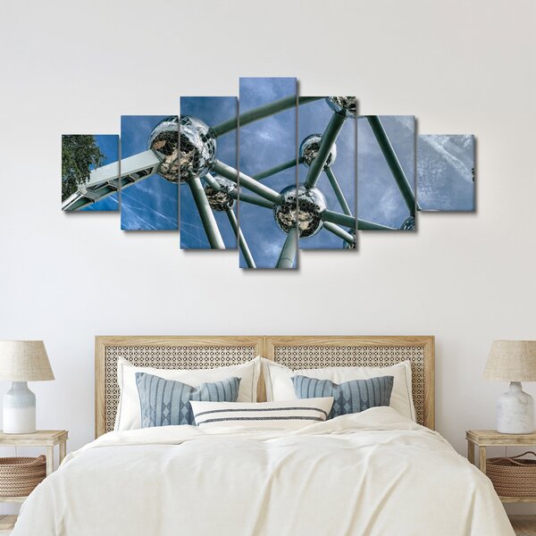 Obraz - atomium v Bruselu (210x100 cm)