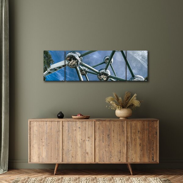 Obraz - atomium v Bruselu (170x50 cm)