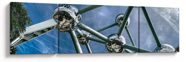 Obraz - atomium v Bruselu (170x50 cm)
