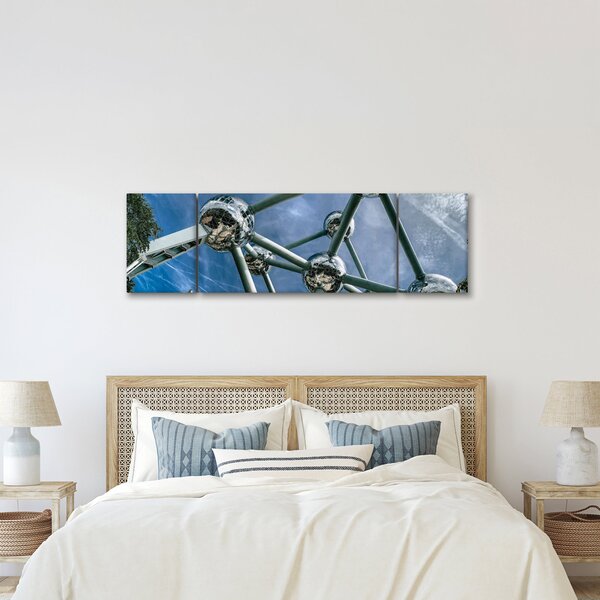 Obraz - atomium v Bruselu (170x50 cm)