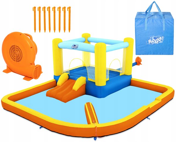 Nafukovací dětské hřiště vodní park skluzavka pro děti Bestway 365x340x152cm