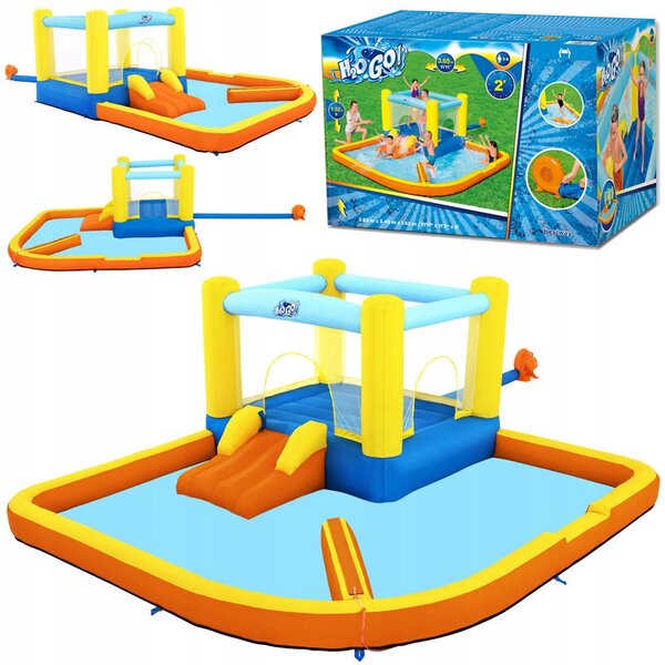 Nafukovací dětské hřiště vodní park skluzavka pro děti Bestway 365x340x152cm