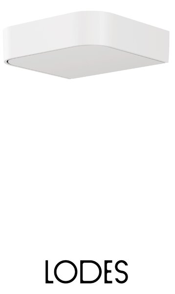 Lodes Nástěnné LED svítidlo SHIFT, 16W, š. 17 cm, CRI90 Barva: Bílá, Teplota světla: 2700K - teplá bílá, Stmívání, řízení: TRIAC