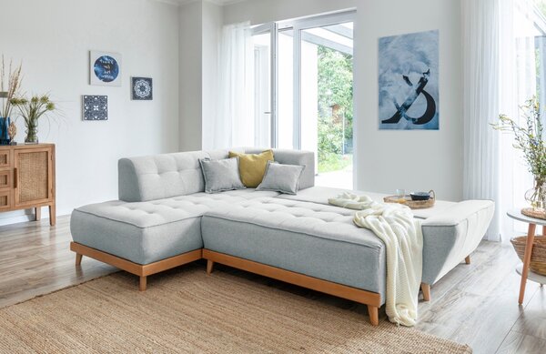 -25 % Dny MOMENTI– Miuform Rozkládací pohovka Dazzling Daisy 253 cm, levá