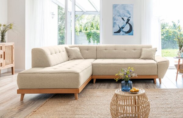 -25 % Dny MOMENTI– Miuform Rozkládací pohovka Dazzling Daisy 253 cm, levá