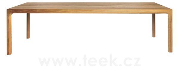 Tribu Teakový jídelní stůl Illum, Tribu, obdélníkový 267x100x76 cm, rám teak, deska teak