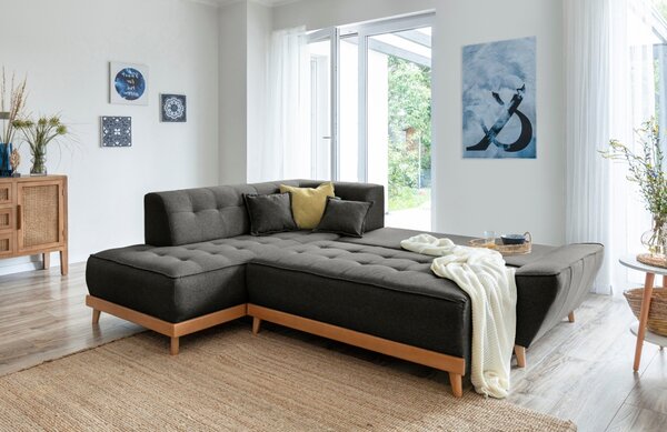 -25 % Dny MOMENTI– Miuform Rozkládací pohovka Dazzling Daisy 253 cm, levá