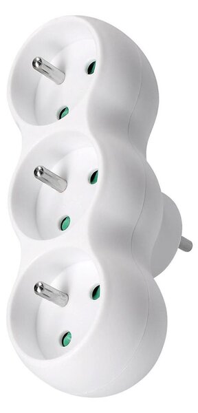 Solight P100 - Rozbočovací zásuvka 3x10A/230V