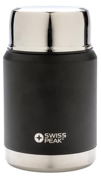 Cestovní termonádoba na oběd, 500ml, Swiss Peak, černá