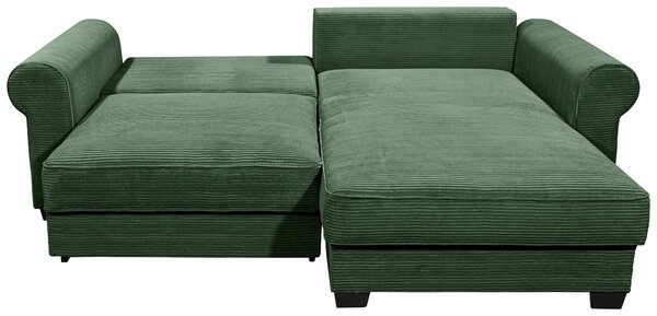 ROHOVÁ SEDAČKA, textil, tmavě zelená Landscape - Sedací soupravy