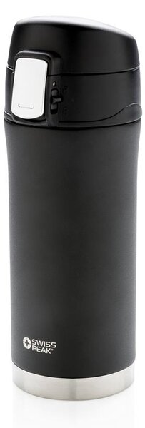 Termohrnek z nerezové oceli, 300ml, Swiss Peak, černý