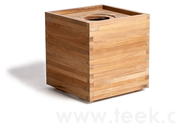 Tribu Teakový podstavec pod svítilnu 33x33x37 cm, Tribu, teak