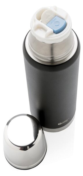 Termoska z nerezové oceli, 500ml, Swiss Peak, černá