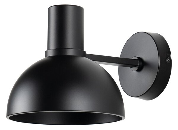 Nástěnná Svítidla Lucande, Mostrid, stmívatelné, Černá, Obývací pokoj, Kov, Design