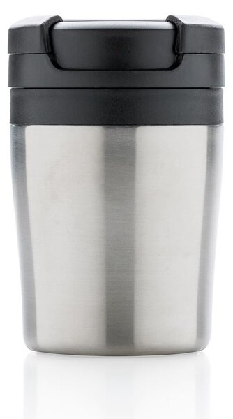 Cestovní termohrnek do kávovaru, 160ml, XD Design, stříbrný