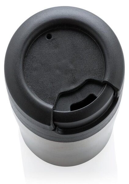 Cestovní termohrnek do kávovaru, 160ml, XD Design, stříbrný