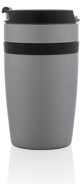 Termohrnek do kávovaru Sierra, 280 ml, XD Xclusive, stříbrný