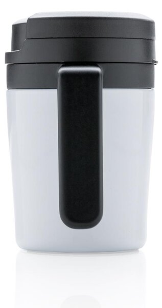 Cestovní termohrnek do kávovaru s ouškem, 160ml, XD Design, bílý
