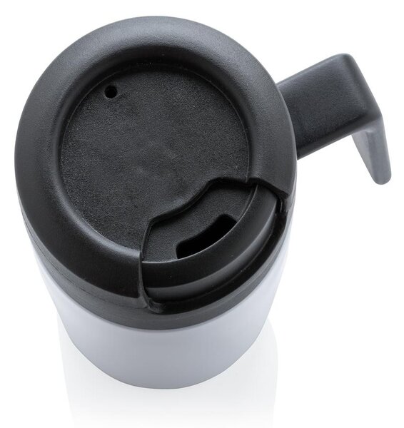 Cestovní termohrnek do kávovaru s ouškem, 160ml, XD Design, bílý
