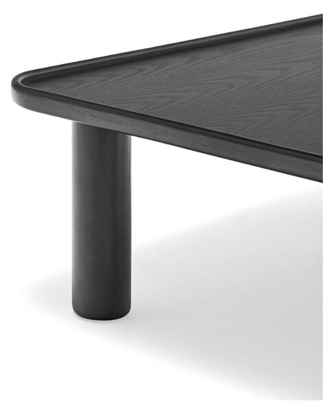 -25 % Dny MOMENTI– Černý dřevěný set konferenčních stolků Teulat Nest 79/49 x 79/49 cm