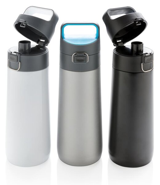 Uzamykatelná termoláhev, 450ml, XD Design, bílá