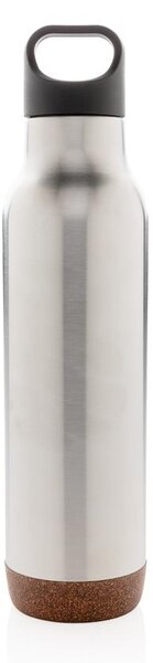 Termolahev Cork, 600ml, XD Design, stříbrná