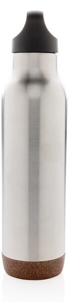 Termolahev Cork, 600ml, XD Design, stříbrná