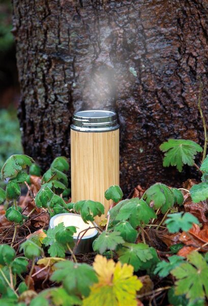 Termolahev Bamboo, 320ml, XD Design, bambus