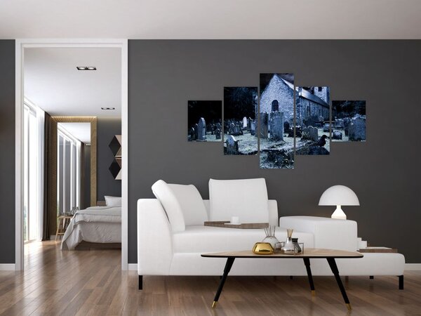 Obraz - Temná noc (125x70 cm)