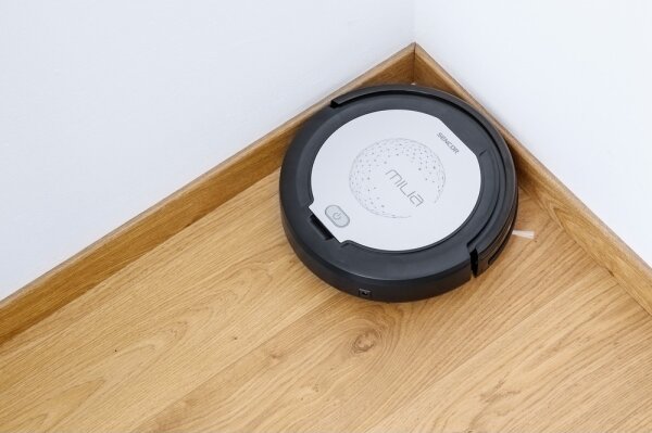 Sencor - Robotický vysavač s mopem 2v1 15W/14,4V 1500 mAh černá
