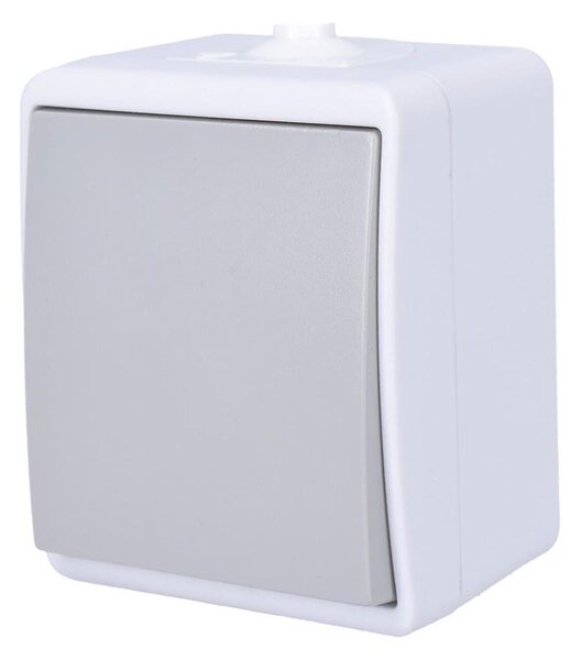 Solight 5B303 - Jednopólový vypínač do vlhkého prostředí IP54