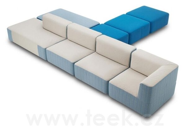 Varaschin Podnožka velká Belt, Varaschin, 160x90x40 cm, venkovní látka kat. B barva dle vzorníku