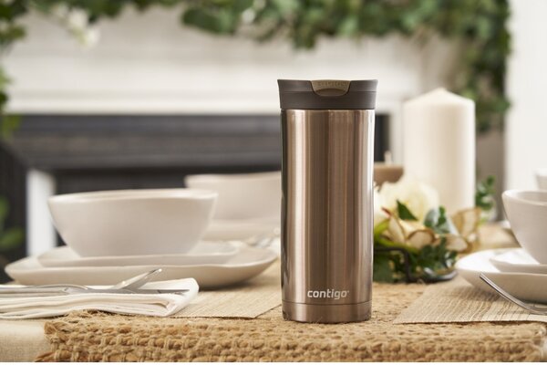 Contigo Termohrnek Huron 470 ml, Gunmetal