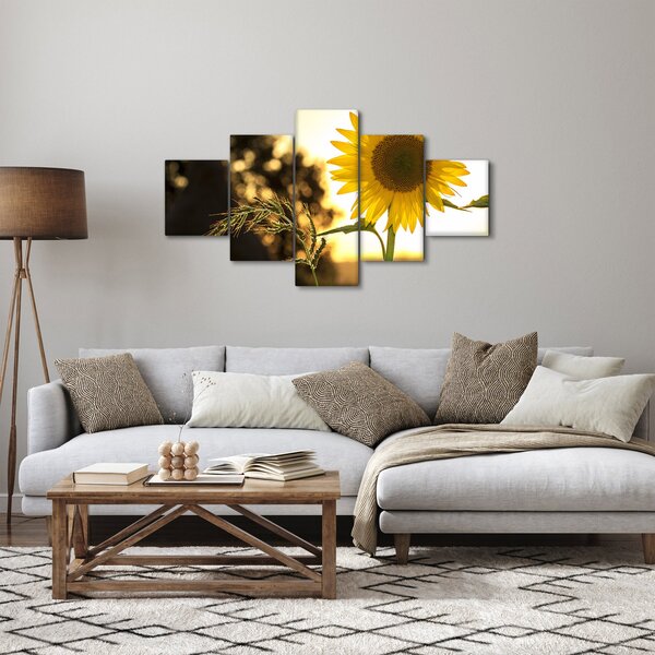Obraz slunečnice (125x70 cm)
