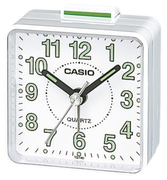 Casio - Budík 1xAA bílá