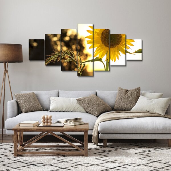 Obraz slunečnice (210x100 cm)