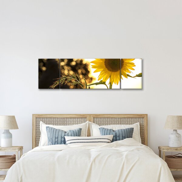 Obraz slunečnice (170x50 cm)